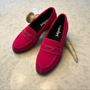 Equipt for Play | Weekender | Loafers | Fuchsia Suede |  Walking/Golf |  8.5